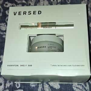 Versed Essential Daily Duo - Mint Cleansing Balm & Mascara